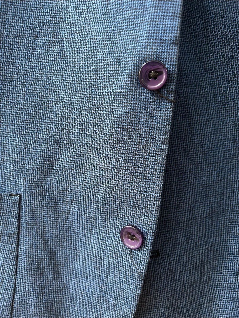 Greg Norman Collection Blue Linen Sport Coat